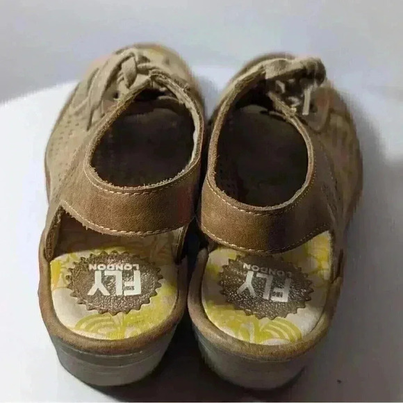 Fly London Leather Shoes - Picture 2 of 6